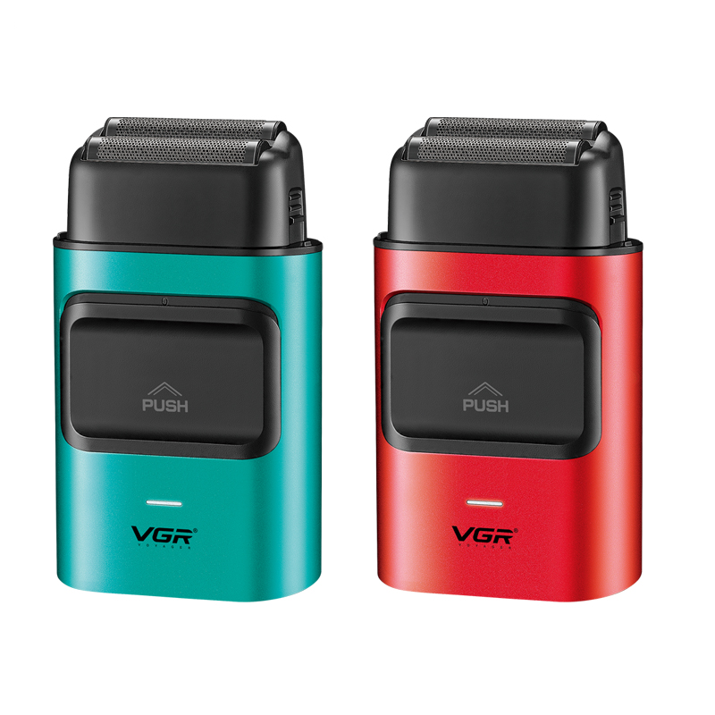 AFEITADORA ELÉCTRICA PROFESIONAL SHAVER VGR V-307 RECARGABLE