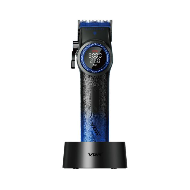 MAQUINA CLIPER VGR V-001 AZUL PARA CORTAR CABELLO