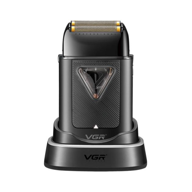 AFEITADORA ELÉCTRICA PROFESIONAL SHAVER  VGR V-334 RECARGABLE