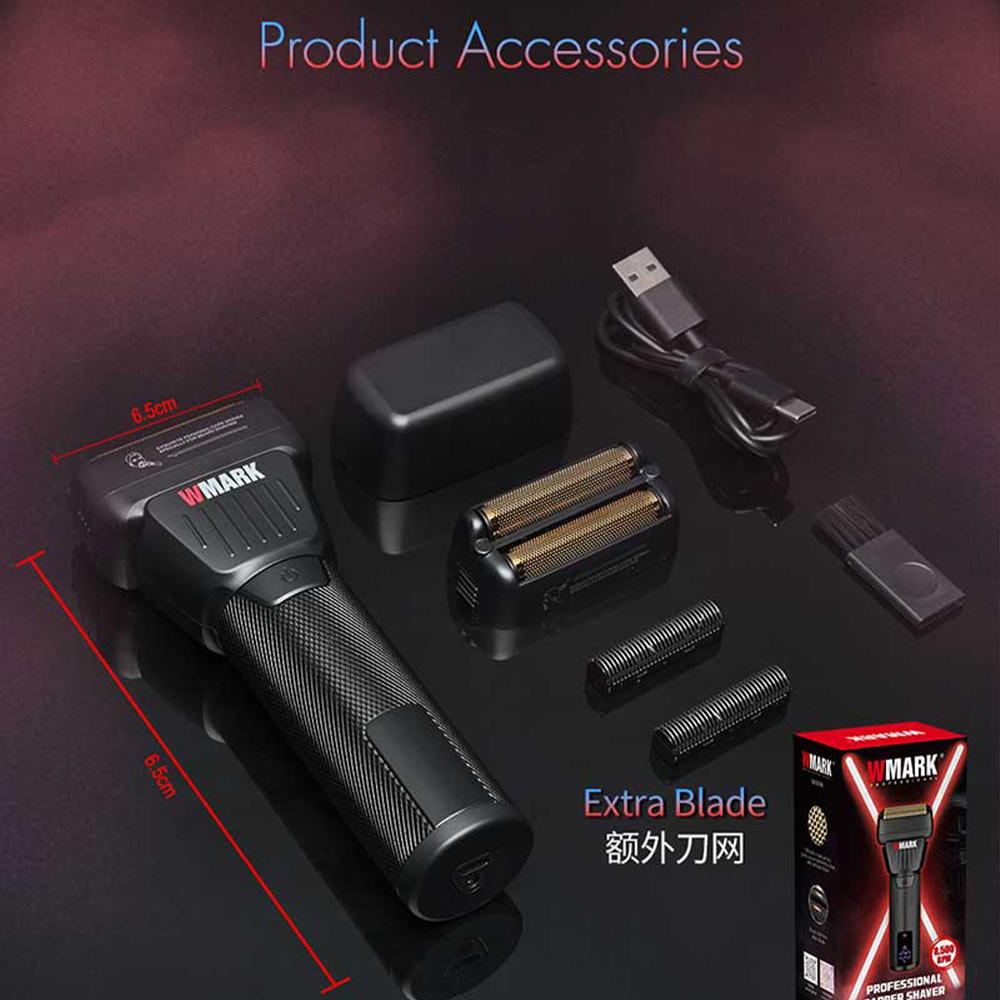 Afeitadora SHAVER de barbero de alta velocidad WMARK NG-7982 - Imagen 2